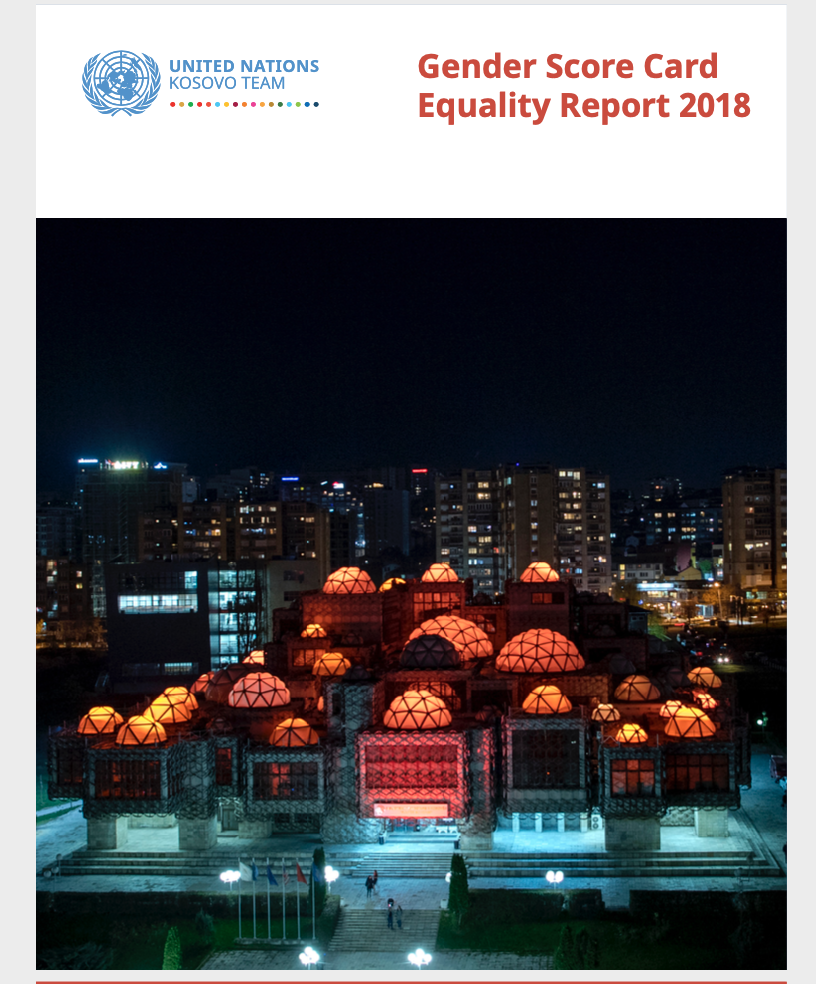 Gender Score Card Equality Report 2018