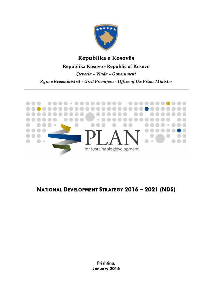 National Development Strategy, 2016-2021 (NDS) 