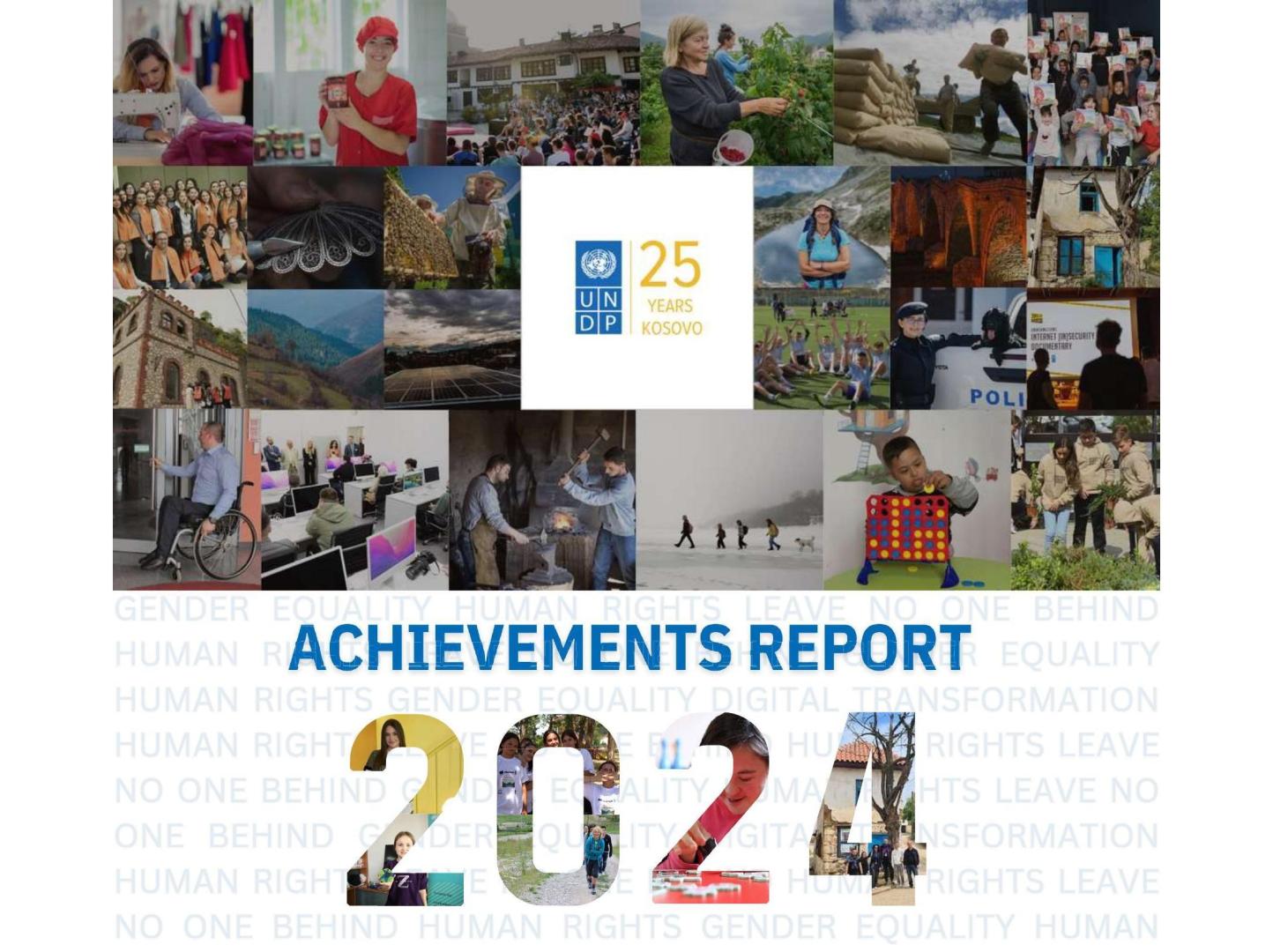 Results report of the UNDP in Kosovo