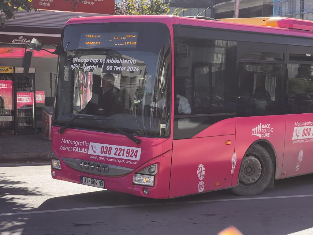 The purple bus is more than just public transpor