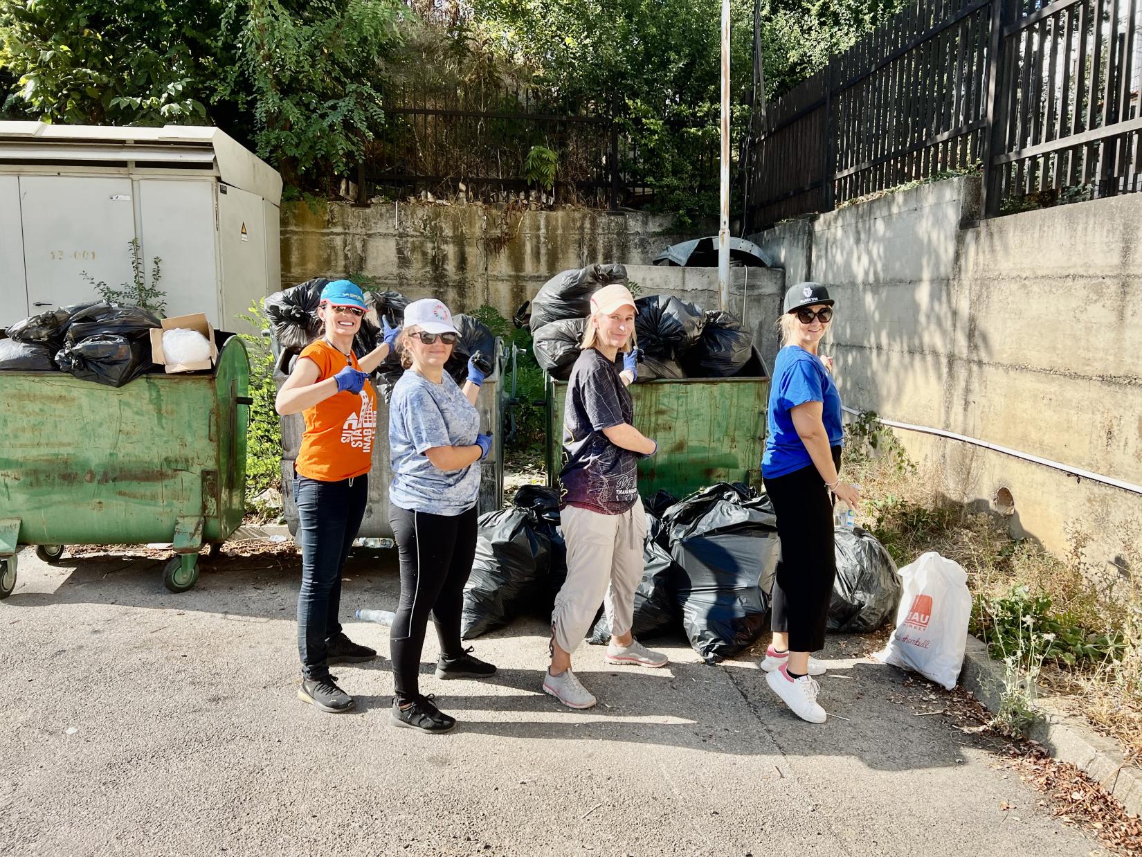 Trashbusters from UN House