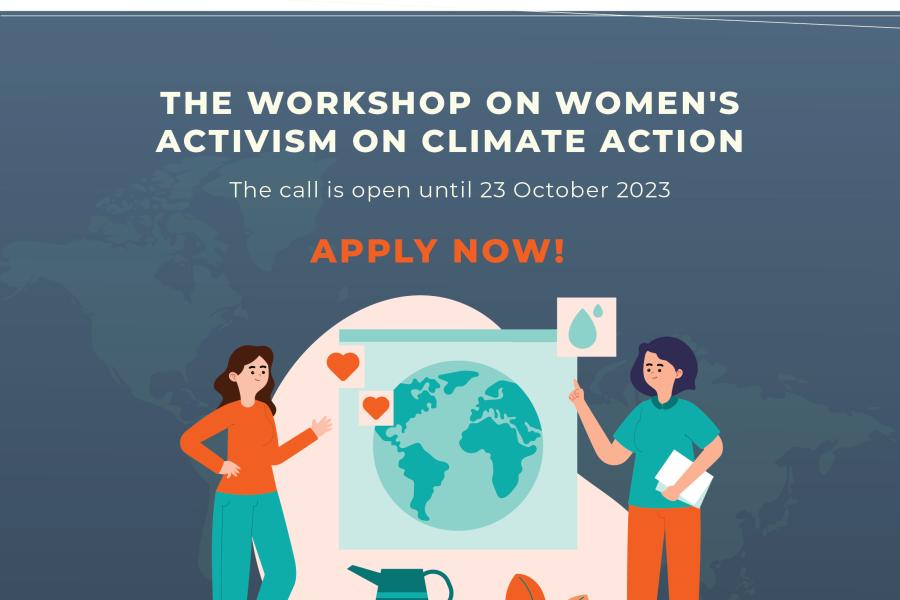 Promo poster wps and climate action workshop